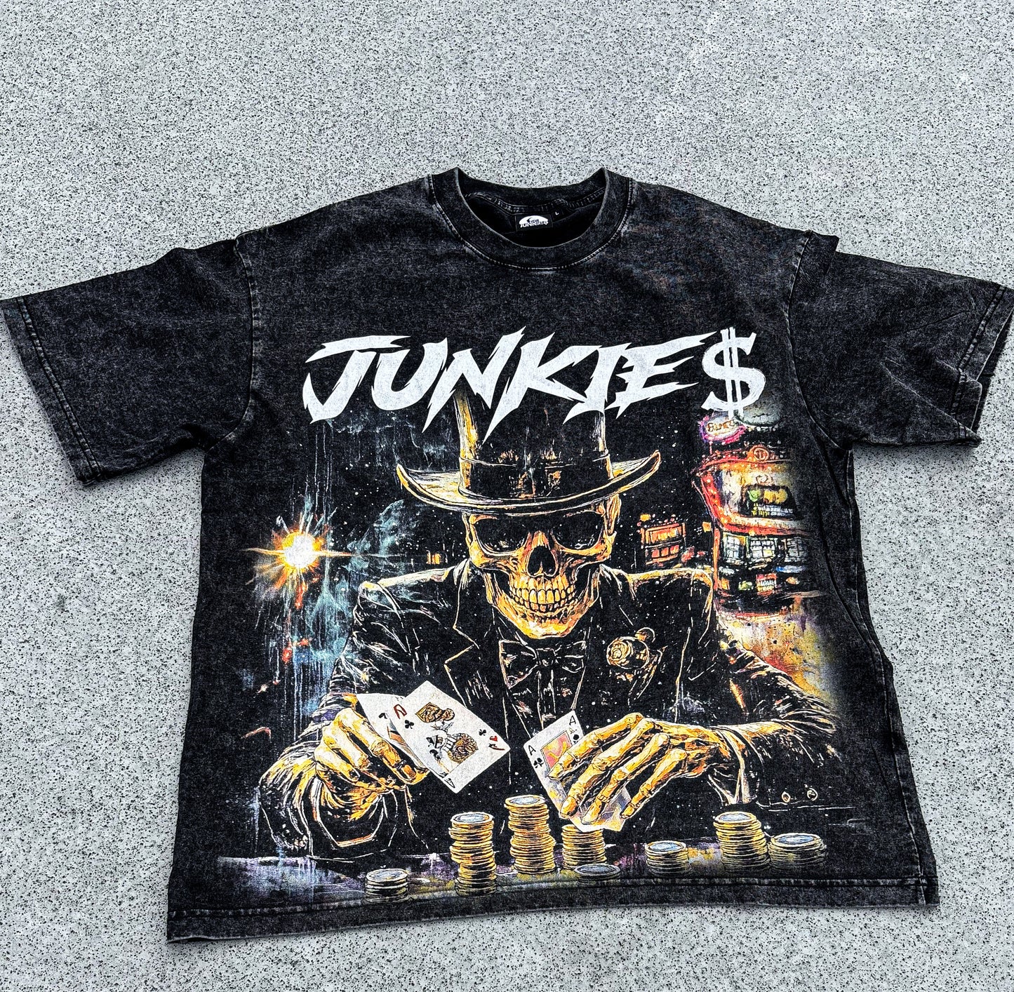 Junkie$ Sin City T shirt