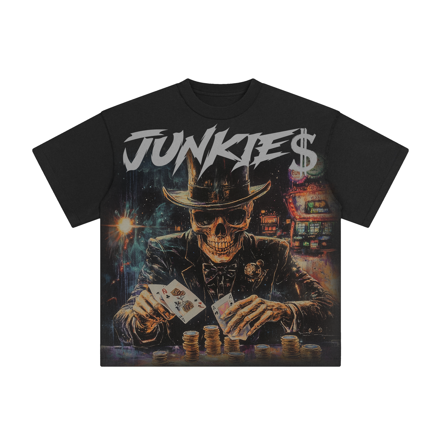 Junkie$ Sin City T shirt